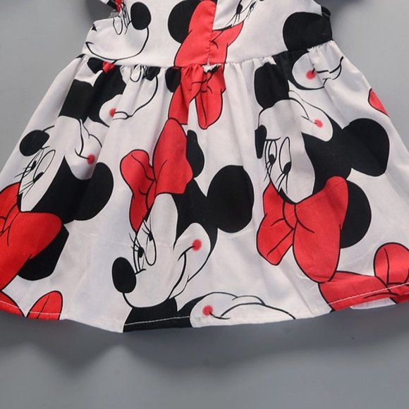 Minnie Mouse Girl Dress Disney Outfit Dress First Birthday Smash Cake Mickey - Picture 6 of 8